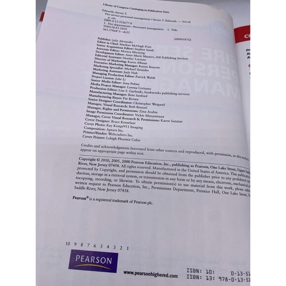 Fire Service Personnel Management with MyFireKit 3rd Edition with Code, Edwards - Picture 13 of 16